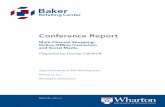 Conference Report - Wharton Baker Retail...Conference Report Multi-Channel Shopping: Online-Offline Interaction and Social Media Prepared by Denise Dahlhoff Organized by the Jay H.