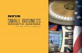 NFIB Small Business Growth Agenda for 114th Congress · 2016-01-25 · Dan Danner, NFIB President and CEO W hile the small-business economy continues to recover, the perspective of