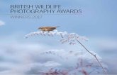BRITISH WILDLIFE PHOTOGRAPHY AWARDS ... BRITISH WILDLIFE PHOTOGRAPHY AWARDS 2017 4 5 ANIMAL PORTRAITS