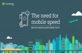 The need for mobile speed - WordPress weboldal kأ©szأ­tأ©s: 2016-09-21آ  The need for mobile speed 9