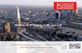 Smart Cities UK 2016 - Smart-Eco Smart Cities UK 2016 Announcing the Kings College London Smart Cities