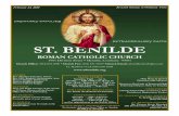 EXTRAORDINARY FAITH ST. BENILDE...2020/02/23  · ST. BENILDE ROMAN CATHOLIC CHURCH 1901 Division Street • Metairie, Louisiana 70001 Church Office: (504) 834-4980 • Church Fax: