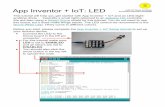 min App Inventor + IoT: LEDiot.appinventor.mit.edu/assets/howtos/MIT_App... · App Inventor + IoT: LED This tutorial will help you get started with App Inventor + IoT and an LED (light