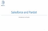 Salesforce and Pardot - Amazon S3 · 18 From Salesforce, you can see … (3) Lead nurturing is the process of sending a series of automated emails that will trigger based on a person’s