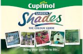 THE COLOUR GUIDE - Addison Ousebank · a colour that’s right for you - whatever your style! Cuprinol Garden Shades is available in 5 litre, 2.5 litre,1 litre and 125ml tester pots.