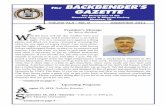 The BACKBENDER'S GAZETTE - HGMSThe BACKBENDER'S GAZETTE Volume XLII - No. 9 September 2011 The Newsletter of the Houston Gem & Mineral Society Houston, TX Continued on page 4 Upcoming