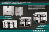 fetco.com · Coffee Brewing System Hot Water Dispensers DisperEers sold separately. FETCO' Copyñght 2018 FETCO@ is a mark of Food Equipment Technologies Company. fetco.com info@fetcoxom