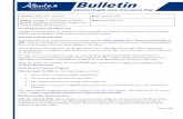 Bulletin · Bulletin Alberta Health Care Insurance Plan . Page 2 of 18 To be eligible for medical liability reimbursement, a physician must be a resident of Alberta and: 1. providing