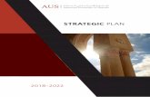 STRATEGIC PLAN - American University of Sharjah Strategic Plan 2018_onlin… · The Strategic Plan 2018-2022 takes effect as AUS moves into its third decade. The plan goes into effect