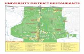 University district resta Urants - University of Arkansas ...ualr.edu/universitydistrict/files/2011/05/ResaurantMap2013.pdf · Broadmoor Point O’ Woods University Park Fair Park
