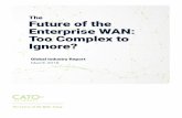 The Future of the Enterprise WAN: Too Complex to Ignore? · SD-WAN 3.0 goes a step further, converging advanced security with SD-WAN and expanding SD-WAN's scope to include all applications