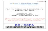 DC / CCPA COURSE CATALOG€¦ · Panama City Beach, FL ... However, just over half of the nation believes chiropractors have their patients’ best interest in mind and are trustworthy,