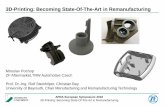 3D-Printing: Becoming State-Of-The-Art in Remanufacturing€¦ · 3D-Printing: Becoming State-Of-The Art in Remanufacturing Technologies and materials FLM Fused Layer Modeling SLS