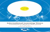 International Learning Times · International Learning Times aims to bring together EU Co-ordinators, researchers, adult educators, policy makers, adult learners and employers from