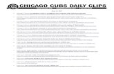 Cubs Daily Clips - MLB.com · Albert Almora Jr.? The first draft pick of the Theo Epstein era, Almora is still only 23. He hasn't even had 200 at-bats at the big-league level, so