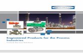 Engineered Products for the Process Industries · “Chopper” valves Reactor vent and “blow-off” valves FCCU Catalyst withdrawal Slurry loop isolation alloys)Fractionator bottom