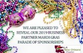 KING OF MARDI GRAS SPONSORSHIPplease select desired sponsorship package the king of mardi gras sponsorship (1 available) - $6,000 the queen of mardi gras sponsorship (3 available)