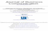 Journal of Business Communication Shelby 1993.pdf · 245 Organizational communication is intended to affect (overthrow, modify, fortify) organizational structure. Management communication