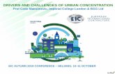 DRIVERS AND CHALLENGES OF URBAN CONCENTRATION · DRIVERS AND CHALLENGES OF URBAN CONCENTRATION Prof Cedo Maksimovic, Imperial College London & BGG Ltd ... How smart is SMART KALASATAMA