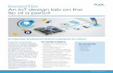 SensorTile An IoT design lab on the tip of a pencil · IoT hub or sensor network node and be at the core of your own solution. The STEVAL-STLKT01V1 development kit comes with a set