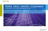 BIM ISO 19650 Courses · BIM Level 2 / ISO 19650 Business Systems Certification Do you want to prove to your clients that your business has the capability to deliver BIM? The BRE