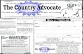 We reach more than 42,000 readers each week! The Country ...nwkansas.com/advocatewebpages/currentpages/Country... · If interested apply in person to Manor Tender Care, (part of Chey