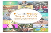 Sept. 2016 - ClickView AU€¦ · 9 2016 ClickView Languages Stills from our new titles Waabiny Time - Series 2 Waabiny Time is the first Indigenous early childhood language series.