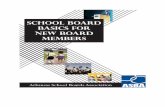 school board basics for new board membersarsba.org/wp-content/uploads/2015/07/Handbook_10-10.pdf · information. At board orientation, meetings, and training events, the handouts