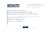Accountability and Quality of the Judiciary... · independence, accountability and quality of judiciaries in Europe and promoting understanding of and respect for judicial independence.