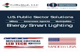 Military Government Agencies Municipalities Energy Smart ... LED - Public Sector... · Fixture Efficiency over Tube Efficiency: If a given Military facility procurement officer specifies