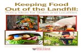 Keeping Food Out of the Landfill - Further with Food: Center for Food Loss and Waste ... · 2017-07-06 · waste, they should utilize the EPA Food Recovery Hierarchy, which helps