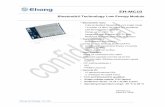 EH-MC10 · Bluetooth Low Energy Module Ehong Technology Co. Ltd 1. Description EH-MC10 Bluetooth® low energy single mode module is a single mode device targeted for low power sensors