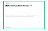 HPE Apollo d6500 Chassis - Hewlett Packardh20628. · 2017-10-13 · HPE Apollo d6500 Chassis Setup and Installation Guide Abstract This document contains setup, installation, and