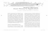 Spatial Memory: From Theory to Applicationpeople.cas.sc.edu/wedell/Reprints/Wedell Hutcheson... · Spatial Memory: From Theory to Application Douglas H. Wedell and Adam T. Hutcheson