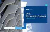 U.S. Economic Outlook€¦ · BBVA Research –U.S. Economic Outlook February 2019 / 10 Labor market: Wage pressures rising while hours worked holds steady Average Weekly Hours (number
