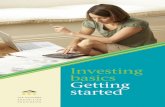Investing basics Getting started - msc - Home · Investing is not a get-rich-quick scheme and it is not gambling. Gambling is putting your money at risk by betting on a random outcome
