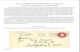 · d',· :: /J. · yu·THE U.S.-GERMAN POSTAL TREATY RATE OF 1909-1915: CREATING CONFUSION BUT SAVING MONEY The U.S.-German Postal Rate Treaty of 1909-1915 was in effect from January