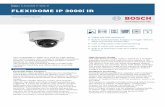 FLEXIDOME IP 3000i IR - Bosch Security and Safety Systems ... · Bosch Video Recording Manager application, or the camera can use local storage and iSCSI targets directly without