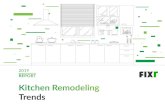 Kitchen Remodeling Trends - Fixr · 2019-06-10 · 2019 Kitchen Remodeling Trends REPORT | Introduction | page 3 Key Findings Each year, Fixr brings you the latest survey results
