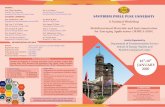 SAVITRIBAI PHULE PUNE UNIVERSITY...Centre, Savitribai Phule Pune University (SPPU), Pune cordially invites you to participate in the National Workshop on Multifunctional Materials