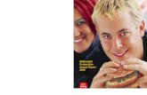 McDonald's Corporation Annual Report 2000McDonald’s Corporation Annual Report 2000 McDonald’s, the Web and you The Web is a great vehicle to provide convenient, value-added services