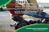 to the CITY OF BENICIA - Amazon Web Services...Civil Engineering • Land Surveying Millbrae Water Main Replacement Construction Management PROPOSAL to the CITY OF BENICIA Construction