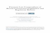 Freeman Law Compendium of Recent Coronavirus …Freeman Law Compendium of Recent Coronavirus Legislation and Regulatory Reform 1 2595 DALLAS PARKWAY, SUITE 420 • FRISCO, TX 75034