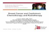 Breast Cancer and Cardiotoxic Chemotherapy and Radiotherapy · 2018-11-11 · breast cancer Approximately 25% to 30% of breast cancer cases Associated with poorer prognosis Incidence