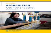 OCTOBER 2015 AFGHANISTAN Country Snapshotdocuments.worldbank.org/.../pdf/...Afghanistan-Country-Snapshot.pdf · AFGHANISTAN Country Snapshot The World Bank Group Public Disclosure
