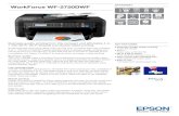 DATASHEET WorkForce WF-2750DWF - English · WorkForce WF-2750DWF DATASHEET Business-quality printing from this compact and affordable 4-in-1 with Wi-Fi, Wi-Fi Direct® and double-sided