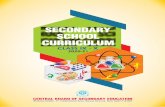 SECONDARY SCHOOL CURRICULUMcbseacademic.nic.in/web_material/CurriculumMain21/... · skills and talents as a form of free expression, Board offers variety of competency based subjects