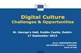 Digital Culture - Digital meets Culture · Traditional tasks vs. digital culture (3) ... their digital collections (figures vary from 60% for national libraires to 22% for archeology