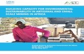 BUILDING CAPACITY FOR ENVIRONMENTAL ......Knowledge Hub. The purpose of the hub is to focus on Artisanal and Small Scale Mining issues via a one-stop shop thematic portal which brings