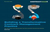 Building a Transformative Contract Management Practice · Building a Transformative Contract Management Practice Introduction Thank you for downloading this eBook on Building a Transformative